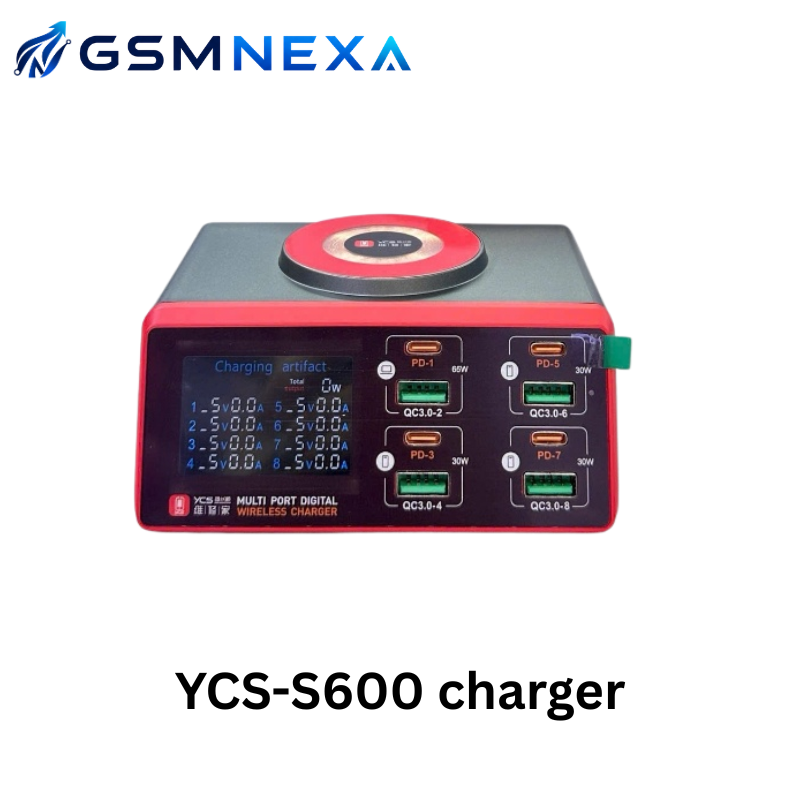 YCS S600 Magnetic Wireless Charging Station