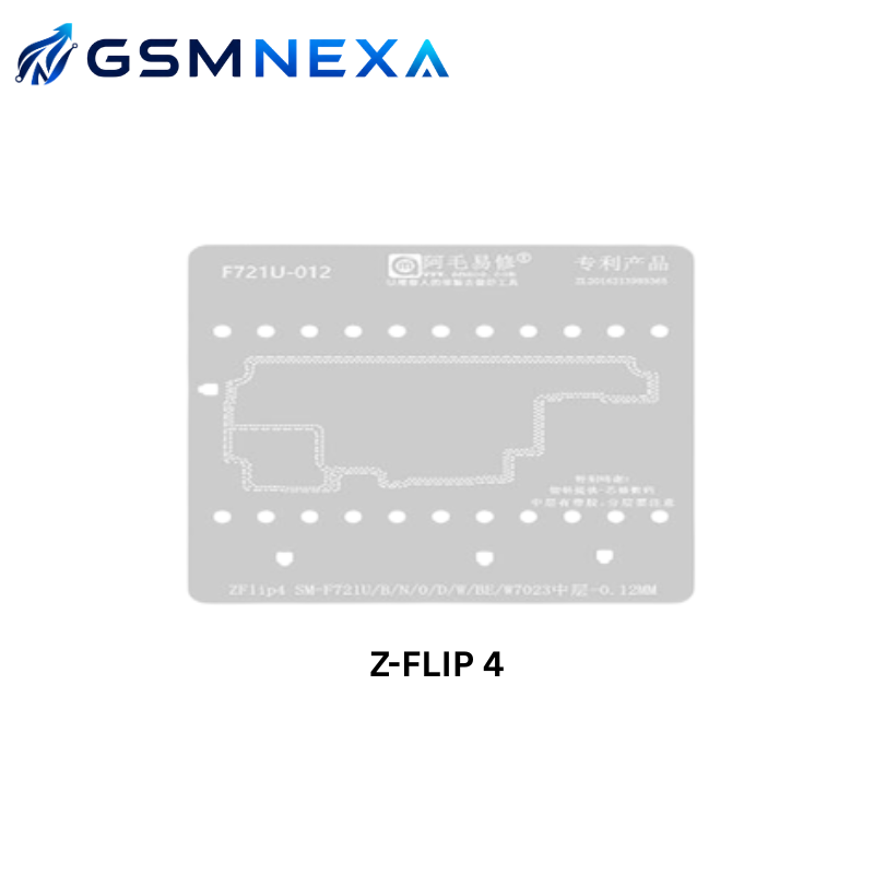 AMAOE Samsung Galaxy Z Flip 4 BGA Reballing Stencil
