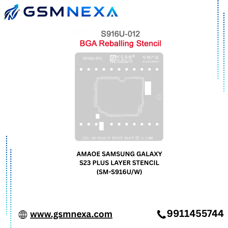 AMAOE Samsung Galaxy S23 Plus Layer Stencil (SM-S916U/W)