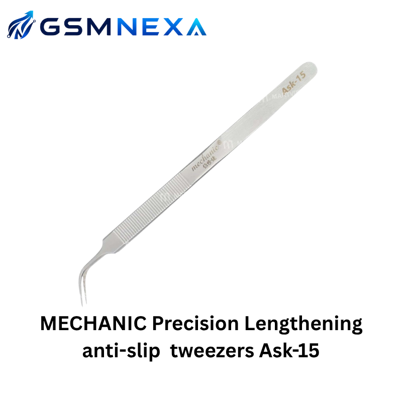 MECHANIC ASK-15 Precision Lengthening Anti-Slip Tweezers
