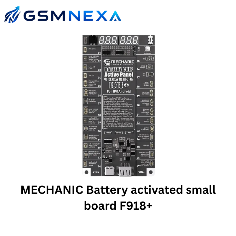 MECHANIC F918+ Battery Activation Small Board