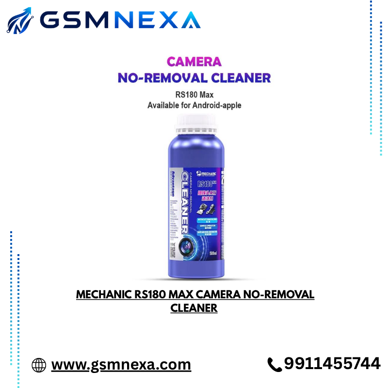 MECHANIC RS180 MAX 500ML Camera No-Removal Cleaner