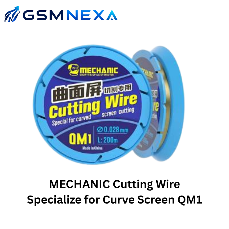 MECHANIC QM1 Cutting Wire for Curved Screen 0.028mm × 200m