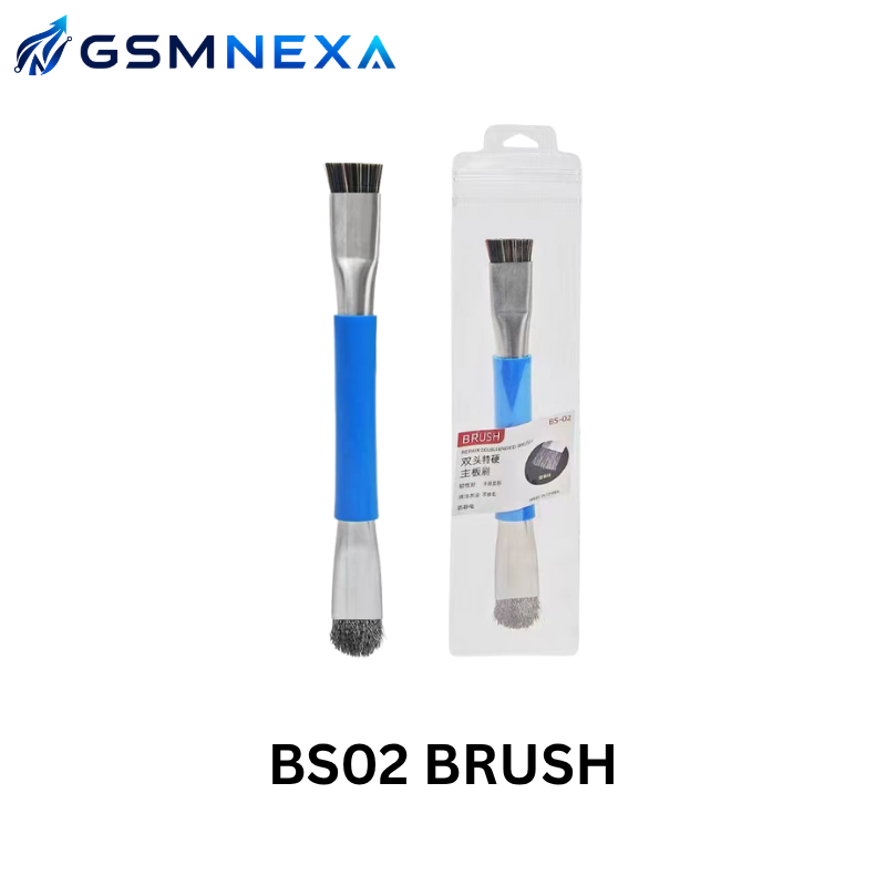 BS02 Anti-Static Double Side Cleaning Brush for Mobile Repair