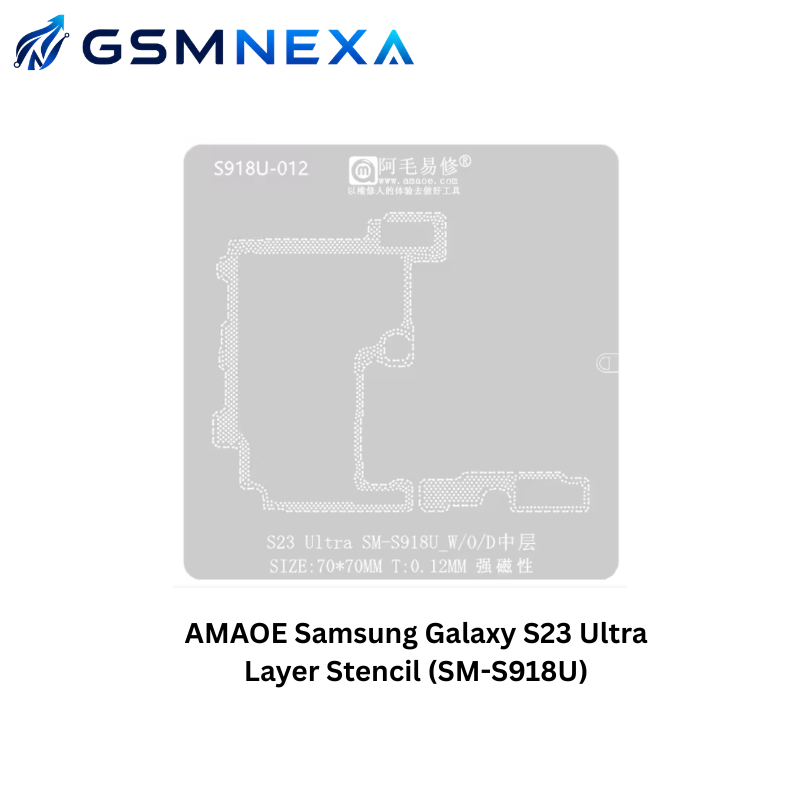 AMAOE Samsung Galaxy S23 Ultra Layer Stencil (SM-S918U)