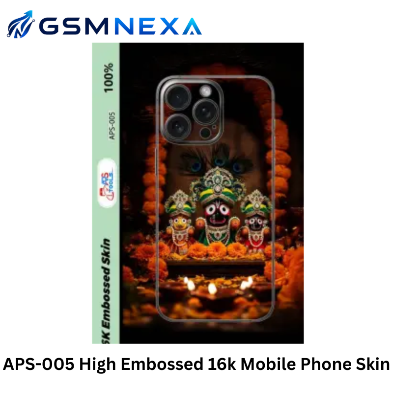 APS-005 High Embossed 16k Mobile Phone Skin