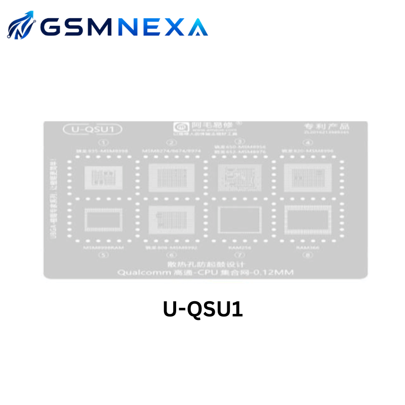 AMAOE U-QSU1 Stencil for Qualcomm CPU & UFS IC