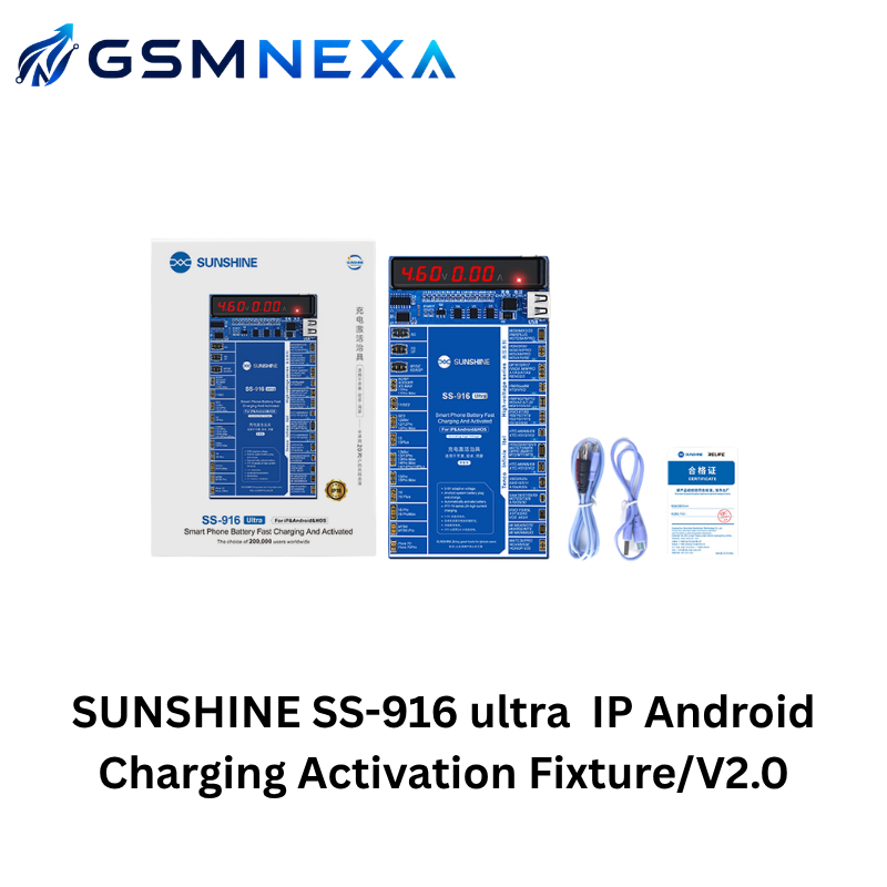 SUNSHINE SS-916 Ultra IP Android Charging Activation Fixture V2