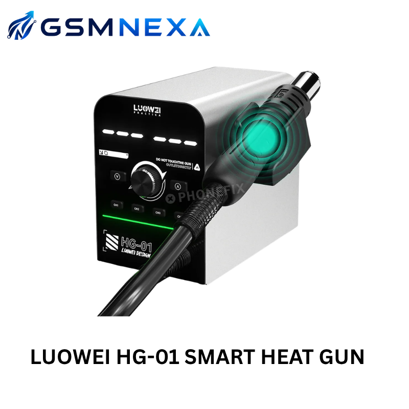 LUOWEI HG-01 Smart Heat Gun 800W Intelligent Digital Hot Air Rework Station