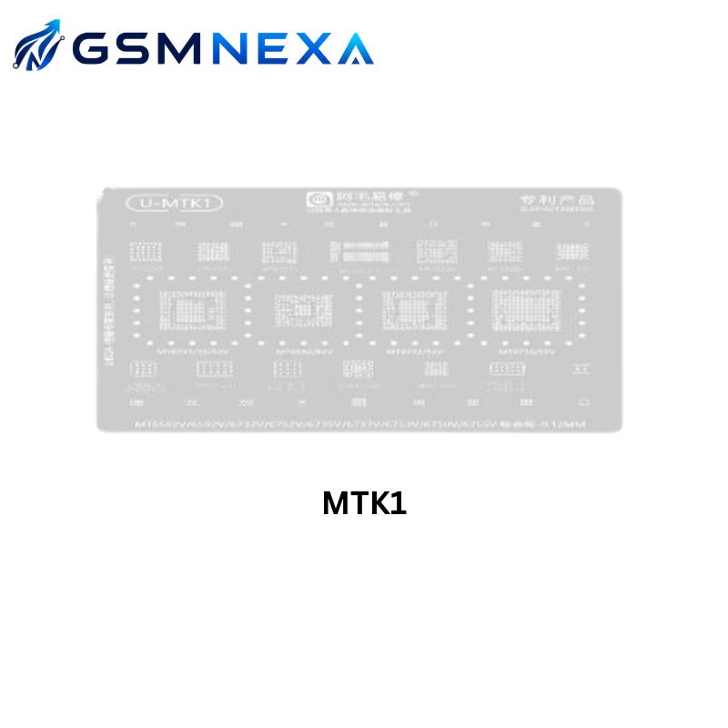 AMAOE U-MTK1 BGA Reballing Stencil for MediaTek (MTK) CPU Repair