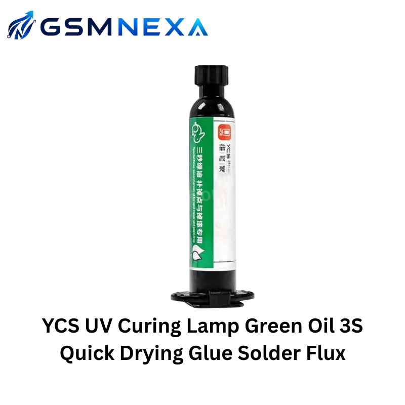 YCS UV Curing Lamp Green Oil 3S Quick Drying Glue & Solder Flux
