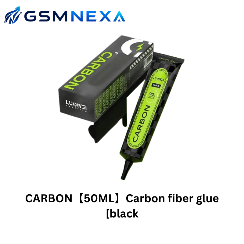 LUOWEI Carbon Fiber Glue Black 50ML