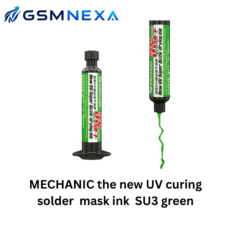 MECHANIC SU3 UV Curing Solder Mask Ink Green