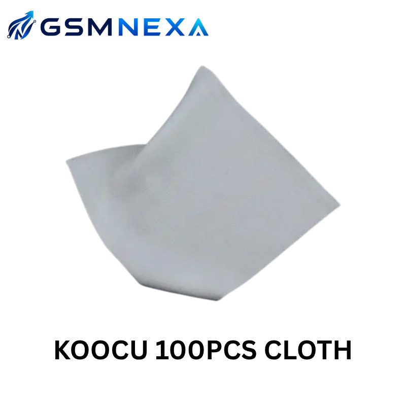 KOOCU 100PCS Cleanroom Wipers Cloth