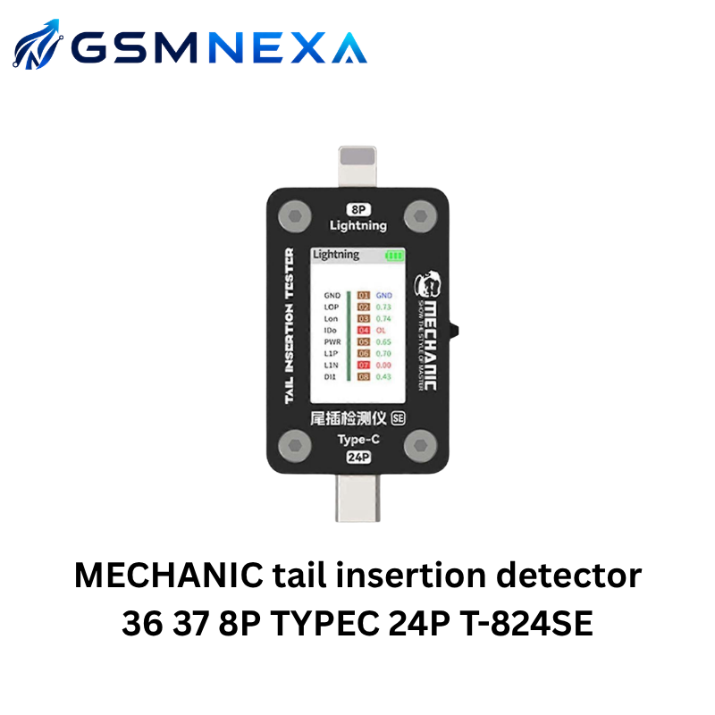 MECHANIC T-824SE Tail Insertion Detector (8P / Type-C 24P)