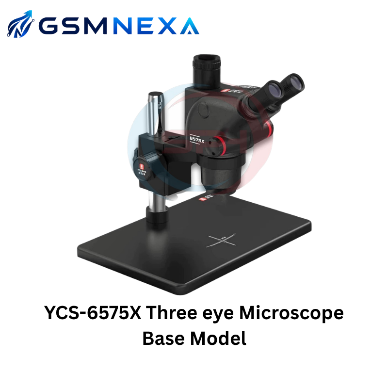 YCS-6575X Ultra HD Trinocular Microscope (Large Base Model)
