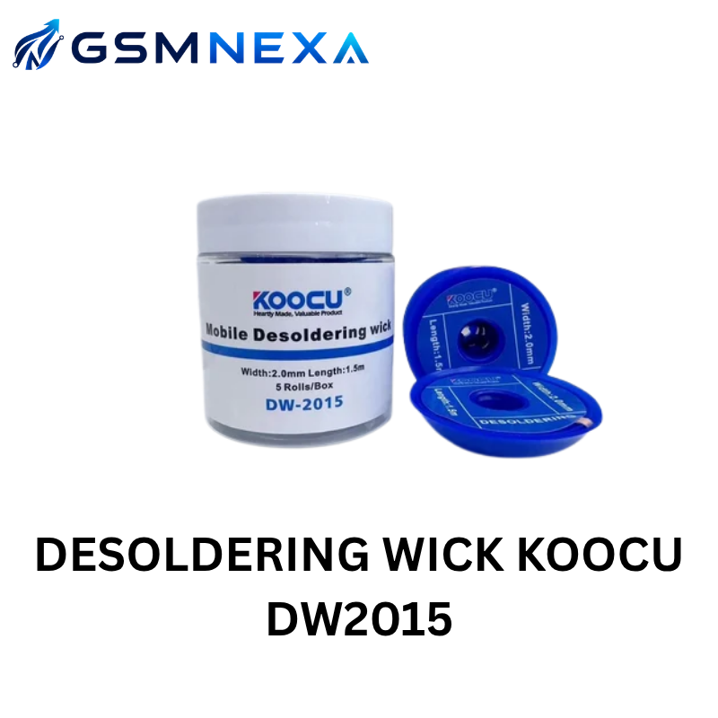 KOOCU DW2015 Desoldering Wick 2.0mm x 1.5m Solder Removal Braid