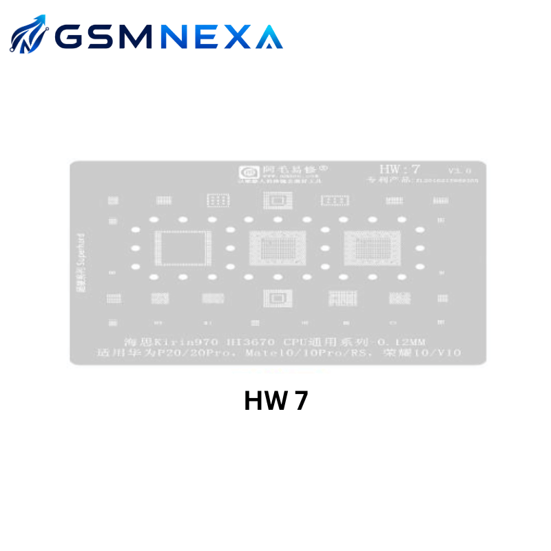 AMAOE HW-7 Stencil for Honor & Huawei