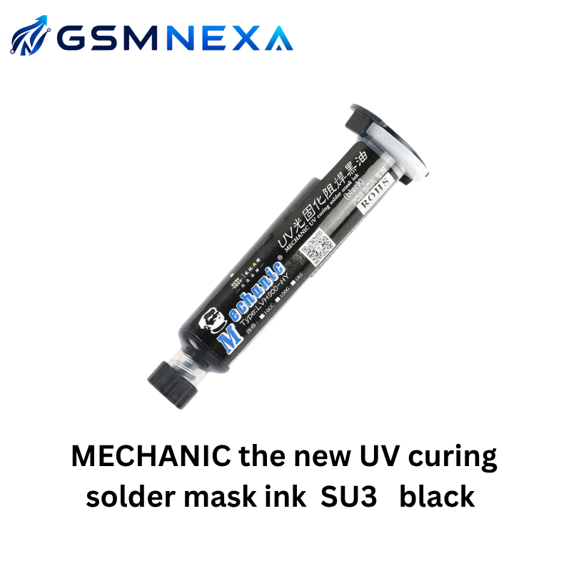 MECHANIC SU3 UV Curing Solder Mask Ink Black