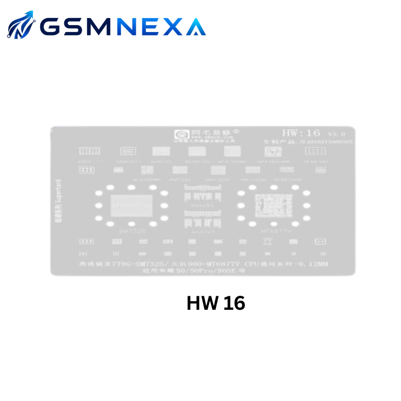 AMAOE HW-16 Stencil for Honor & Huawei
