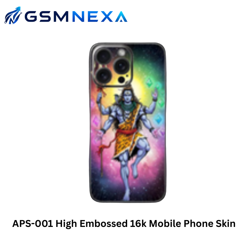 APS-001 High Embossed 16k Mobile Phone Skin