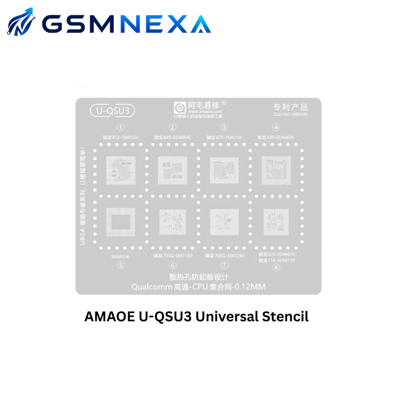 AMAOE U-QSU3 Universal Stencil