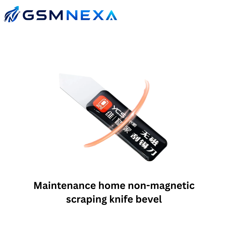 YCS Non-Magnetic Scraping Knife Bevel for PCB & Mobile Repair