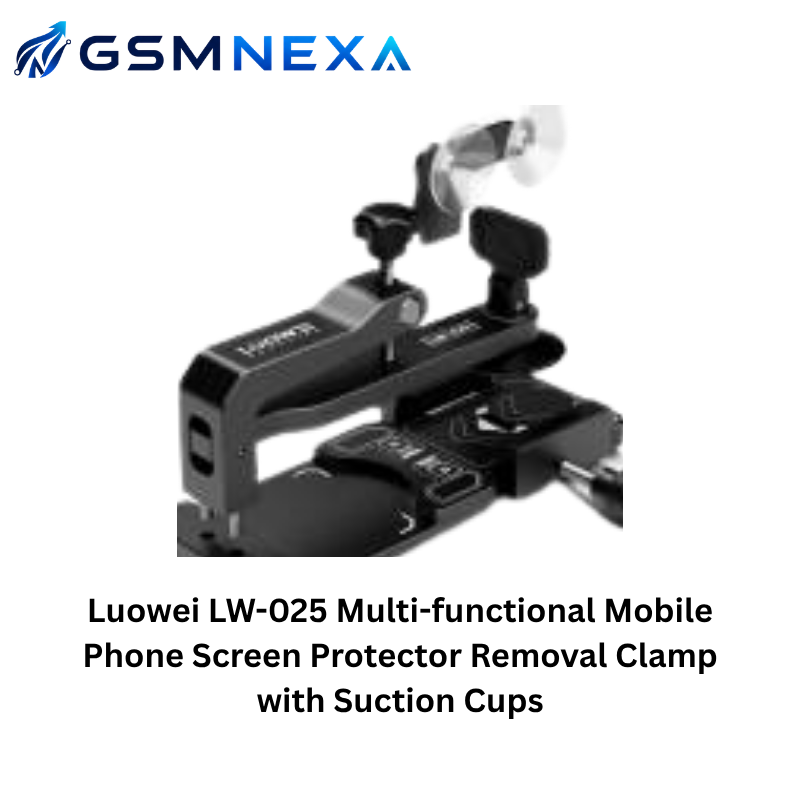 Luowei LW-025 Multi-Functional Mobile Phone Screen Protector Removal Clamp with Suction Cups