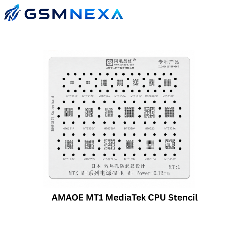 AMAOE MT1 MediaTek CPU Stencil