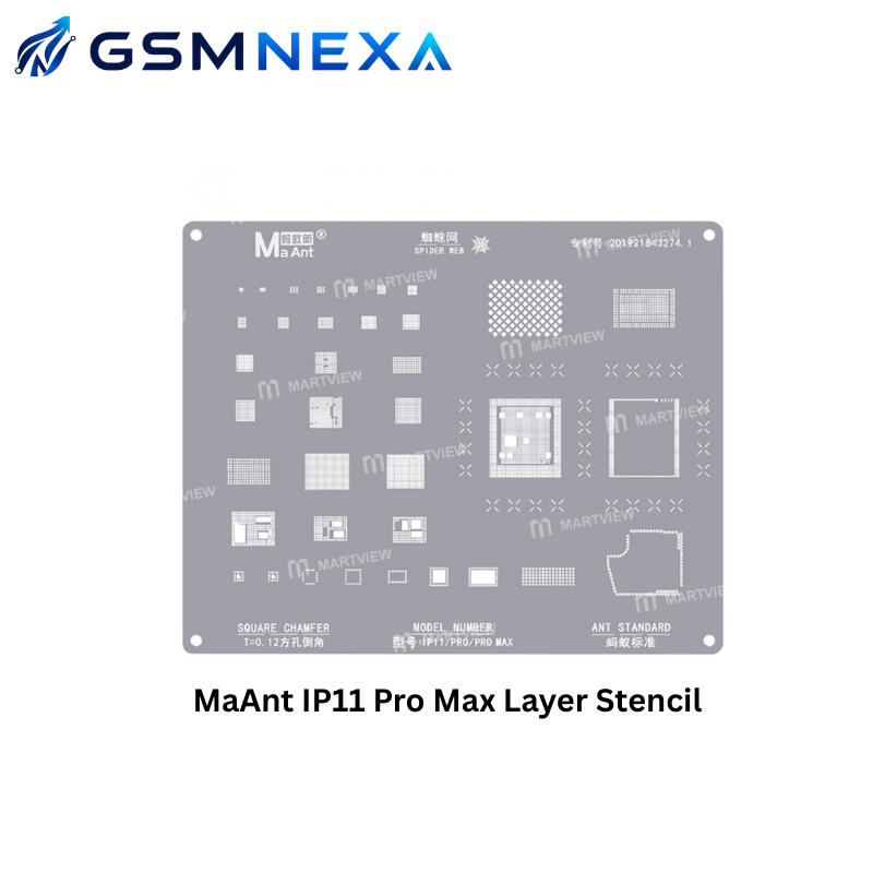 MaAnt IP11 Pro Max Layer Stencil