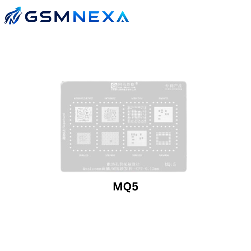 AMAOE MQ-5 Stencil for MTK / Qualcomm CPU
