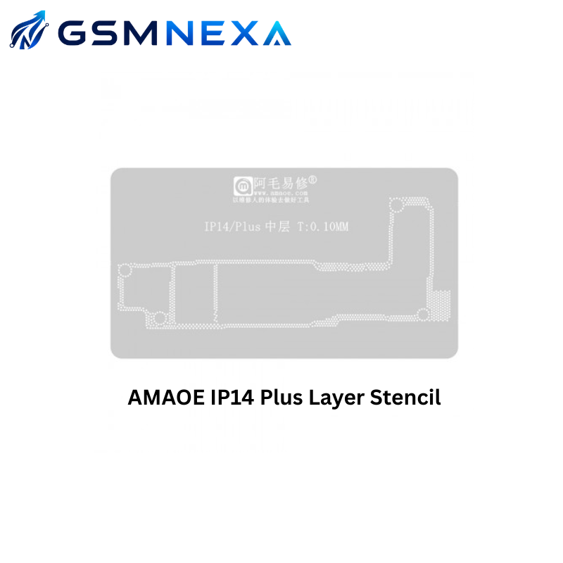 AMAOE IP14 Plus Layer Stencil