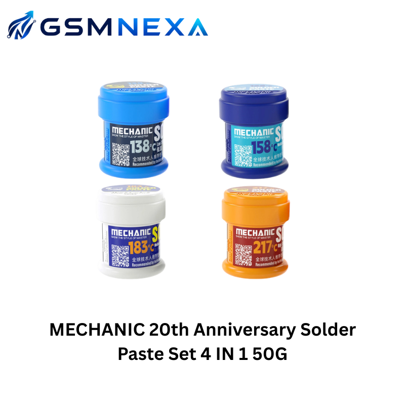 MECHANIC 20th Anniversary Solder Paste Set 4 IN 1 (50G x 4)