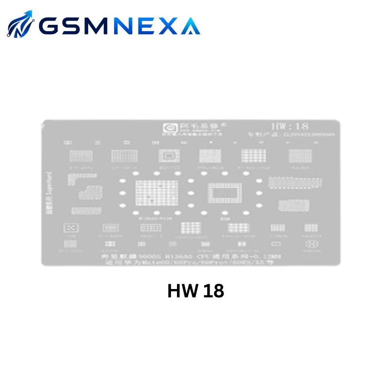 AMAOE HW-18 Stencil for Honor & Huawei