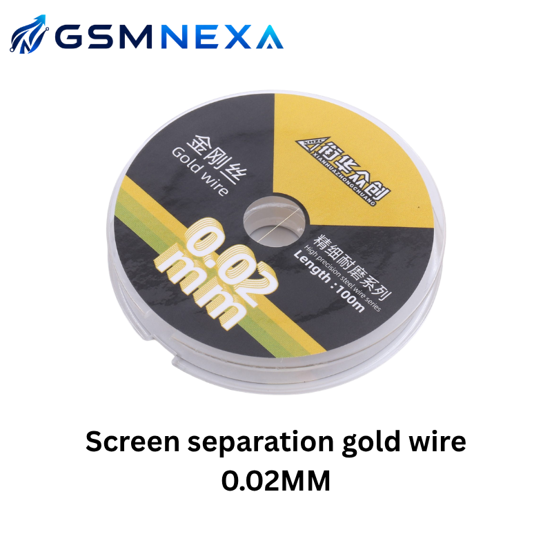 Luowei 0.02mm Screen Separation Gold Wire for LCD & OLED Repair