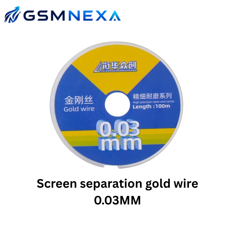 Luowei 0.03mm Screen Separation Gold Wire (120M)