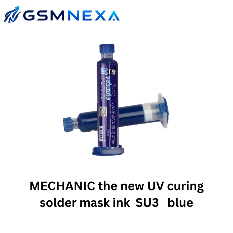 MECHANIC SU3 UV Curing Solder Mask Ink Blue