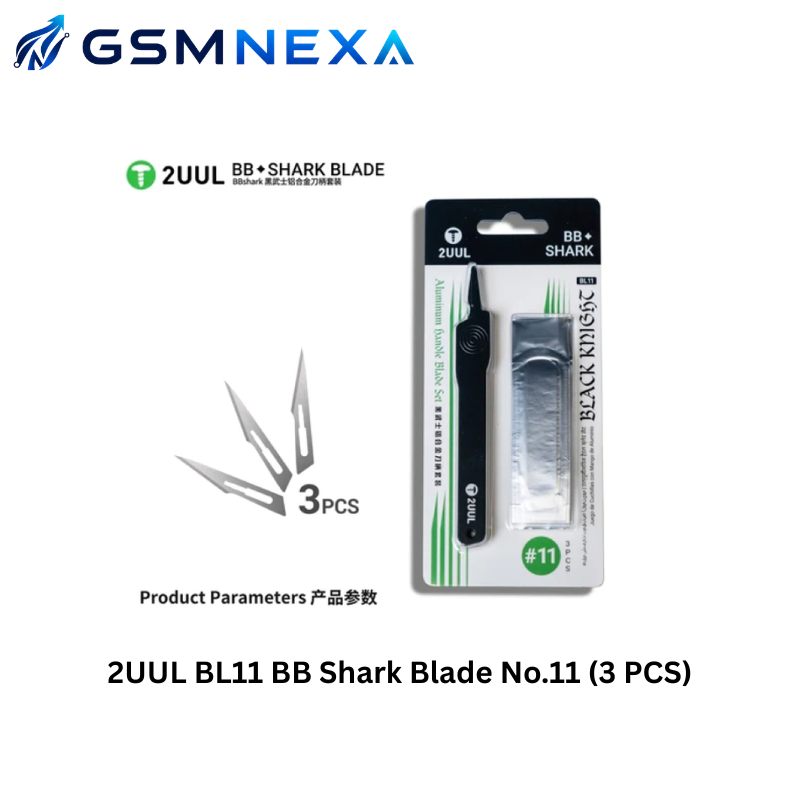 2UUL BL11 BB Shark Blade No.11 (3 PCS)
