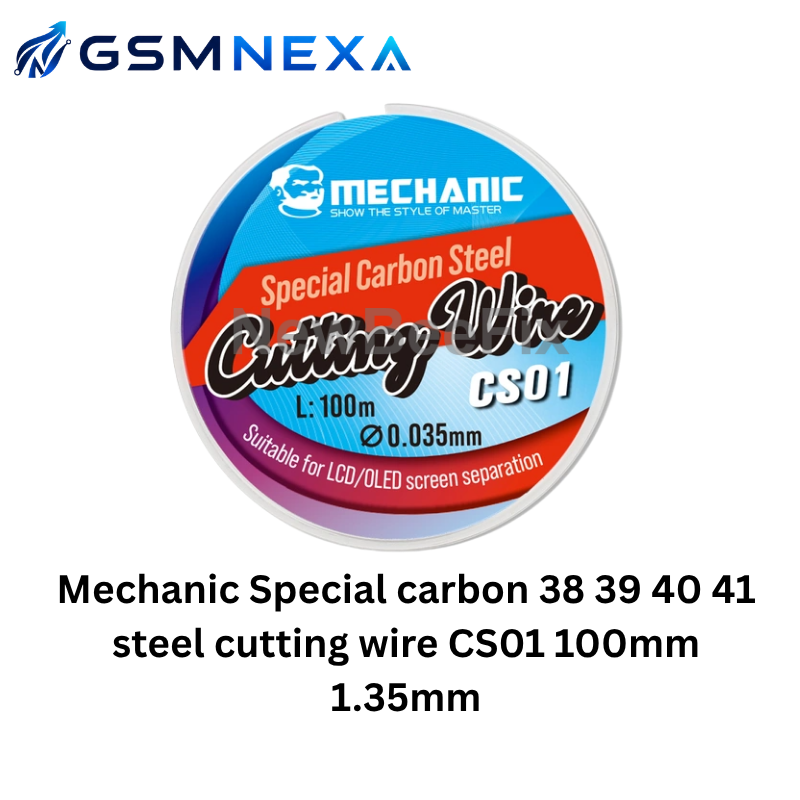 MECHANIC CS01 Special Carbon Steel Cutting Wire 0.35mm × 100m 3pcs Combo Offer