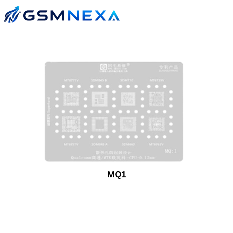 AMAOE MQ-1 Stencil for MTK & Qualcomm CPU