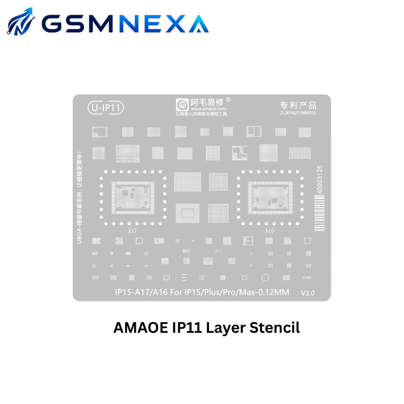 AMAOE IP11 Layer Stencil