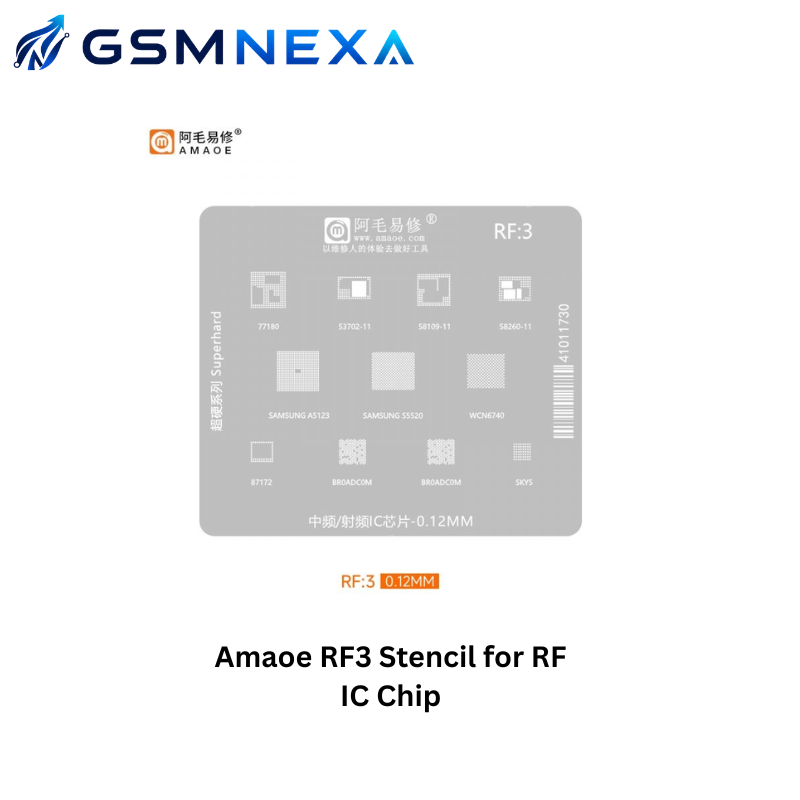 Amaoe RF3 Stencil for RF IC Chip