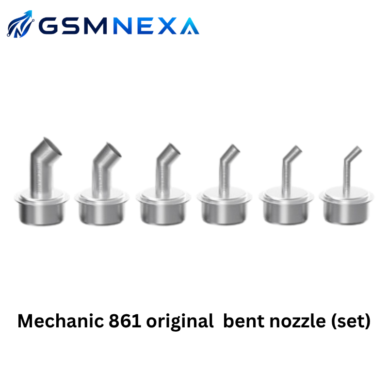 MECHANIC 861 Original Bent Nozzle Set (6-in-1) for 861 Series Hot Air Rework Station