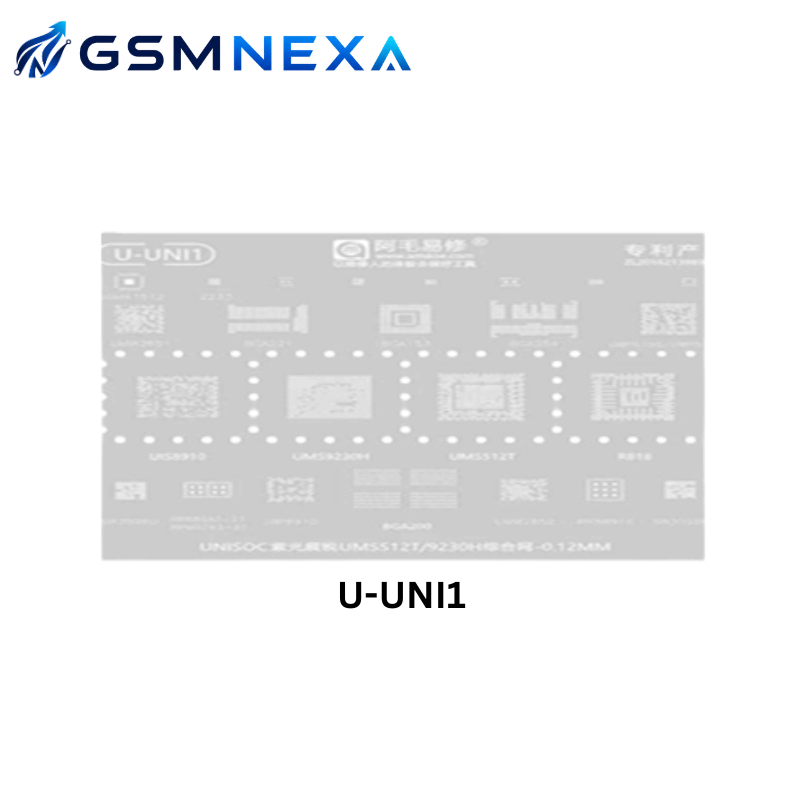 AMAOE U-UNI1 Universal BGA Reballing Stencil for Mobile IC Repair