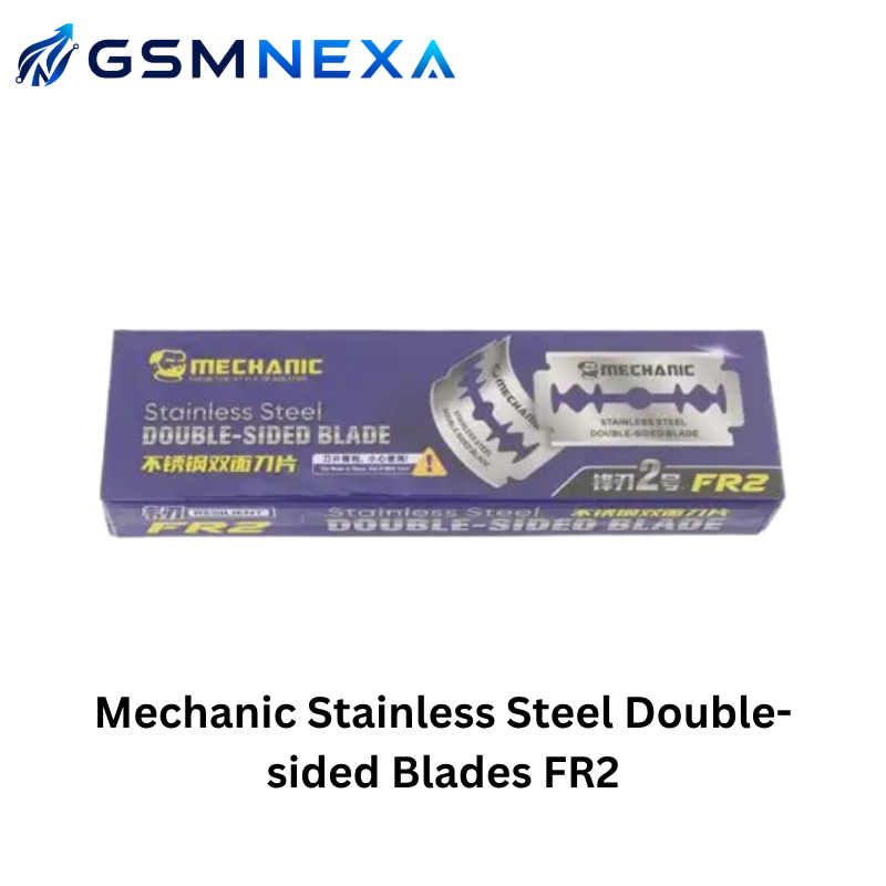 MECHANIC FR2 Stainless Steel Double-Sided Blades (100PCS)