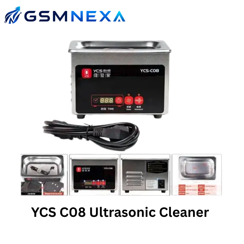 YCS C08 Ultrasonic Cleaner (0.8L)