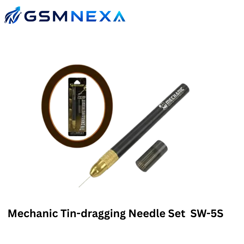 MECHANIC SW-5S Tin-Dragging Needle Set with 5 Tips